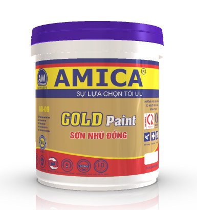 Sơn phủ trang trí nhũ đồng (AB-09)